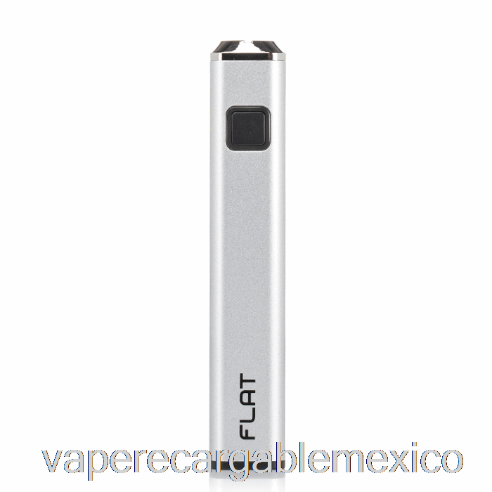 Vape Recargable Yocan Flat 510 Bateria Plata